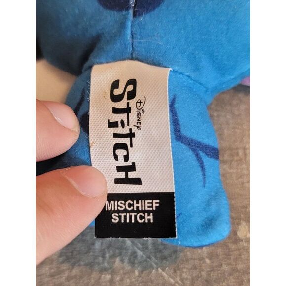McDonald's 2022 Mischief Stitch Disney Pixar plush keychain toy figure - Picture 4 of 4